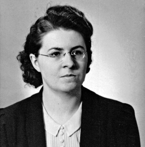 Hedda Baier-Becher (um 1940)