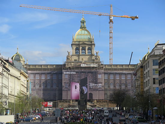 Das Hauptgebäude des Nationalmuseums am Vortag des großen Jubiläums  | © Josef Füllenbach